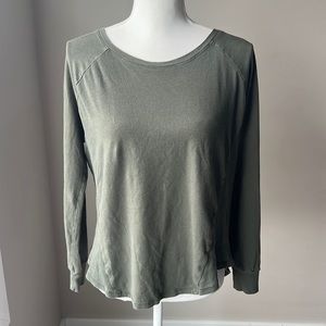 Body Olive Green Sweatshirt